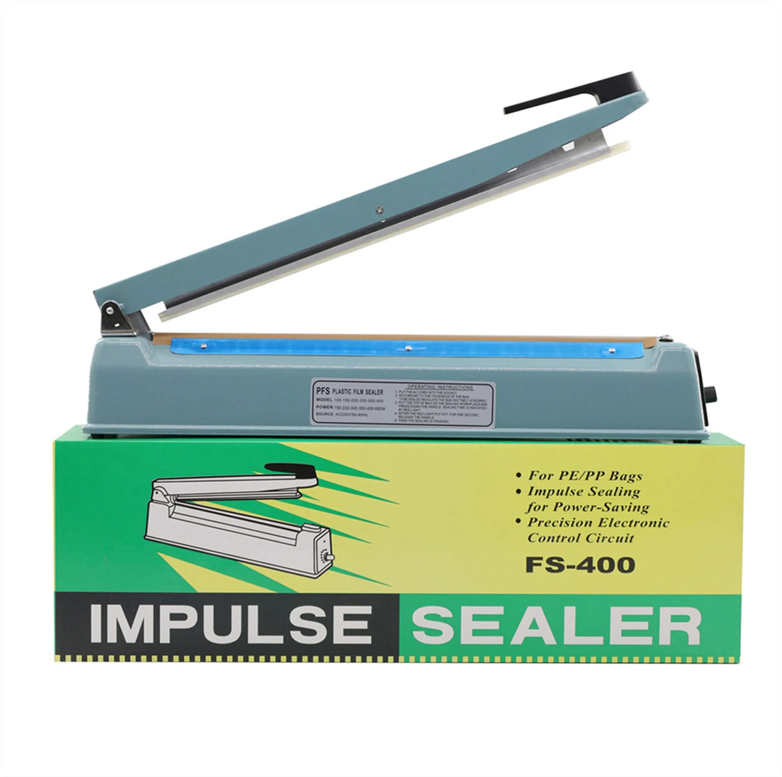 400mm impulse sealer metalic 400mm impulse sealer metalic