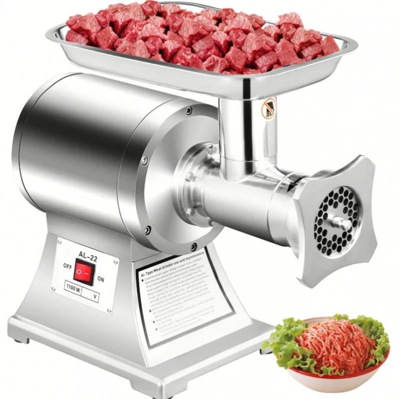 meat mincer al 22 1100W meat mincer AL-22 commercial electric meat grinder sausage filler for butcheries Kenya