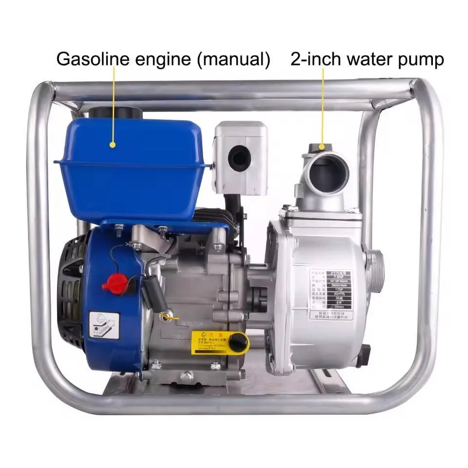 2 Inch Water Pump – 6.5HP Petrol/Gasoline – Vifaa Kenya 2 inch water pump 6.5HP petrol gasoline engine for irrigation and construction Kenya